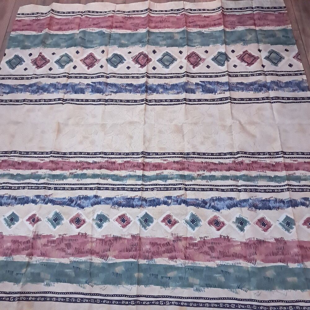 Allure Home Shower Curtain Aztec southwestern Aztec Santa Fe geometric Vintage